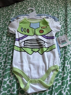 NWT Disney Baby Toy Story onesie set 24M